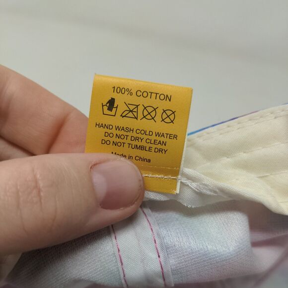 Lucky 7 USA Women's Strapback Hat Multicolor Tie Dye Embroidered Ocean City NJ - Picture 11 of 11